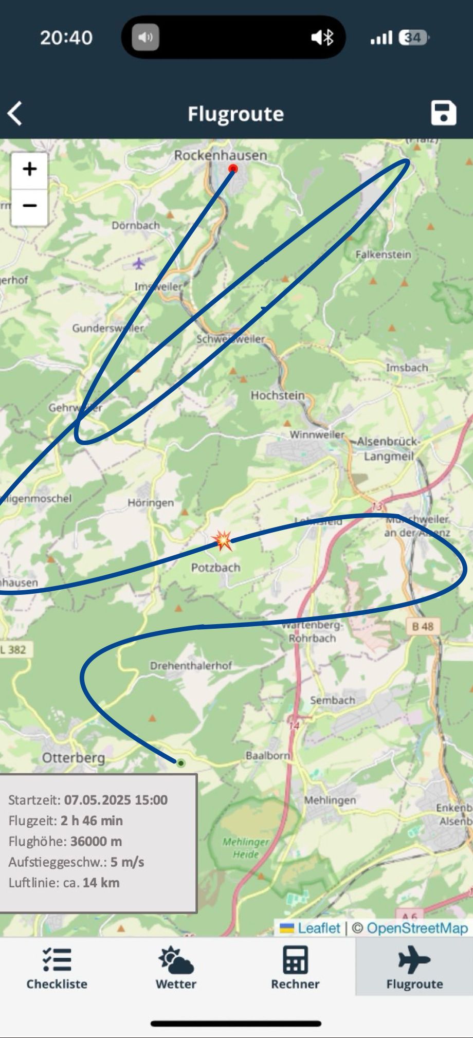 route map